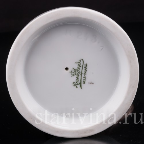 Фарфоровая статуэтка собаки Такса, стоящая на задних лапах, Rosenthal, Германия, 1924 г.