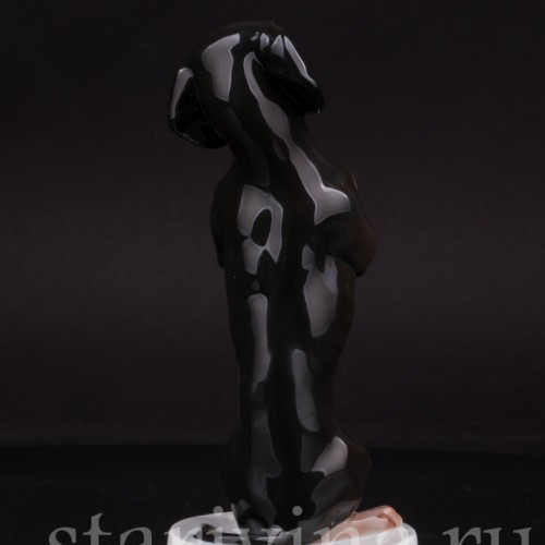 Фарфоровая статуэтка собаки Такса, стоящая на задних лапах, Rosenthal, Германия, 1924 г.