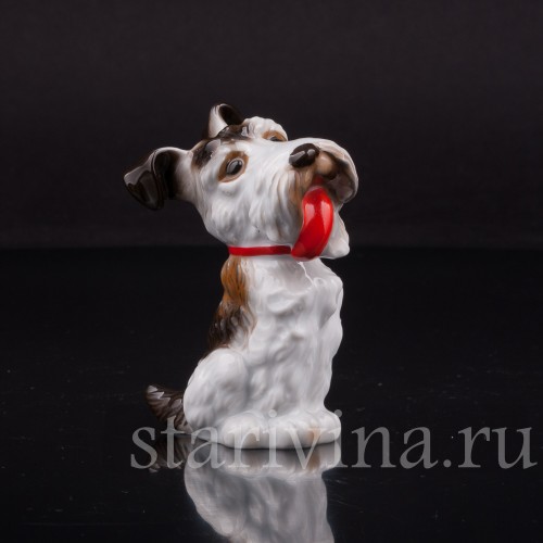 Фигурка собакииз фарфора Терьер-гротеск, Rosenthal, Германия, 1930 гг.