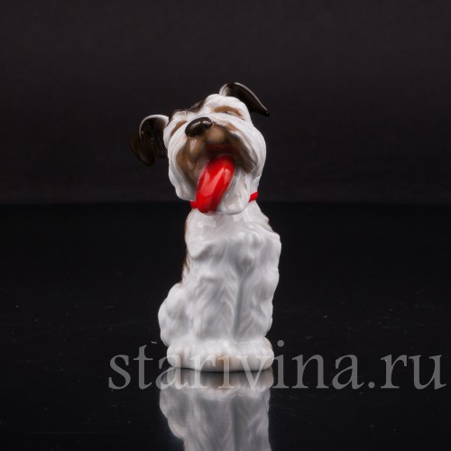 Фигурка собакииз фарфора Терьер-гротеск, Rosenthal, Германия, 1930 гг.