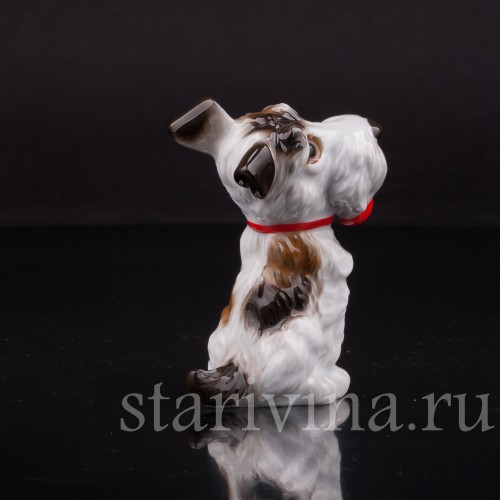Фигурка собакииз фарфора Терьер-гротеск, Rosenthal, Германия, 1930 гг.