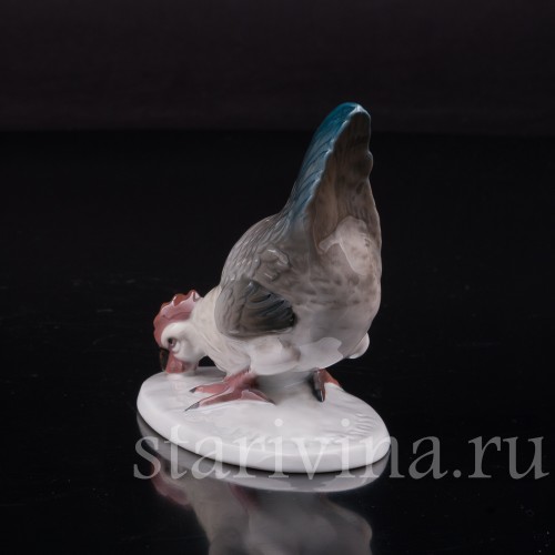 Фигурка птицы из фарфора Курица, Rosenthal, Германия, 1941 год.