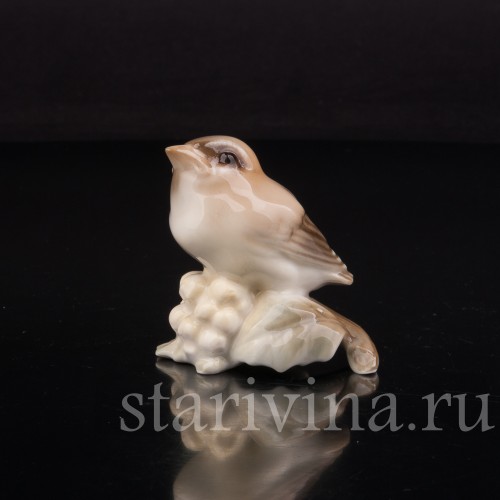 Фигурка птицы из фарфора Птенец, Hutschenreuther, Германия, 1938-55 гг.