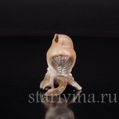 Фигурка птицы из фарфора Птенец, Hutschenreuther, Германия, 1938-55 гг.