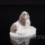 Статуэтка собаки из фарфора Кинг-чарльз-спаниель (английский спаниель), миниатюра, Rosenthal, Германия, 1917 г.