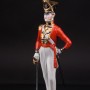 Фарфоровая статуэтка Офицер Шотландской гвардии, 1830, Carl Thieme, Германия, вт пол. 20 века.