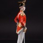 Фарфоровая статуэтка Офицер Шотландской гвардии, 1830, Carl Thieme, Германия, вт пол. 20 века.