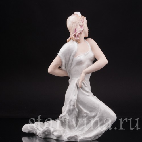Фарфоровая статуэтка танцовщицы Танго, Rosenthal, Германия, 1947-49 гг.