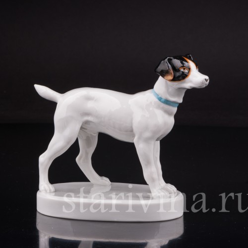 Статуэтка из фарфора Собака, Volkstedt, Германия, нач. 20 в.