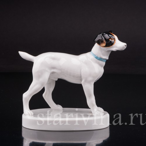 Статуэтка из фарфора Собака, Volkstedt, Германия, нач. 20 в.