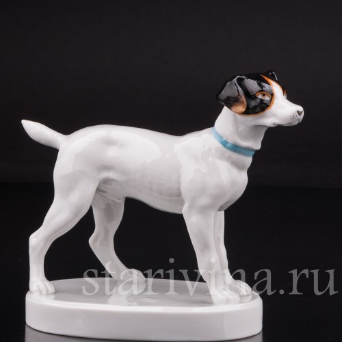 Статуэтка из фарфора Собака, Volkstedt, Германия, нач. 20 в.