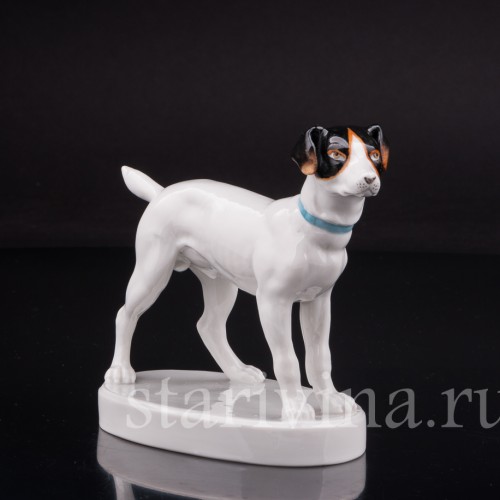 Статуэтка из фарфора Собака, Volkstedt, Германия, нач. 20 в.