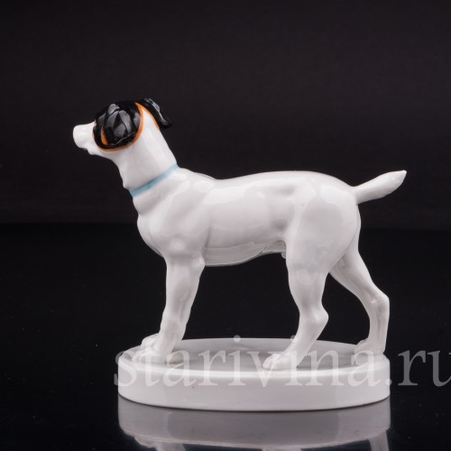 Статуэтка из фарфора Собака, Volkstedt, Германия, нач. 20 в.