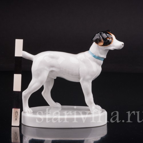 Статуэтка из фарфора Собака, Volkstedt, Германия, нач. 20 в.