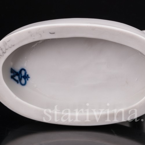 Статуэтка из фарфора Собака, Volkstedt, Германия, нач. 20 в.