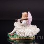 Фигурка из фарфора Девочка с зонтиком, кружевная, Sitzendorf, Германия, вт. пол. 20 в.