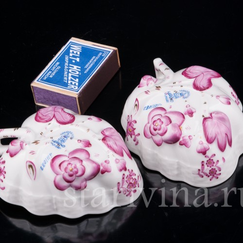 Две розетки, фарфор, Herend, Венгрия, 1930 гг.