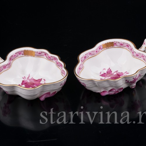 Две розетки, фарфор, Herend, Венгрия, 1930 гг.