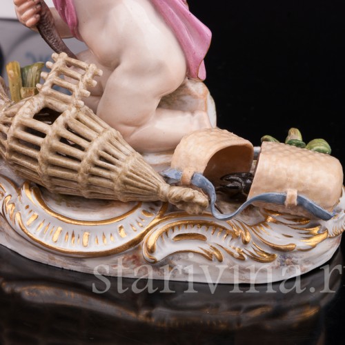 Фарфоровая композиция Аллегория воды, Meissen, Германия, сер.19 - нач.20 вв.