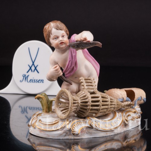 Фарфоровая композиция Аллегория воды, Meissen, Германия, сер.19 - нач.20 вв.