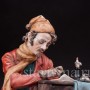 Бисквитная фарфоровая статуэтка Поэт, Capodimonte, Италия, вт. пол. 20 века.