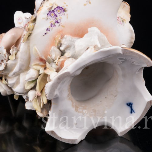 Фарфоровая статуэтка Спящая фея Volkstedt, Германия, кон. 19 в.