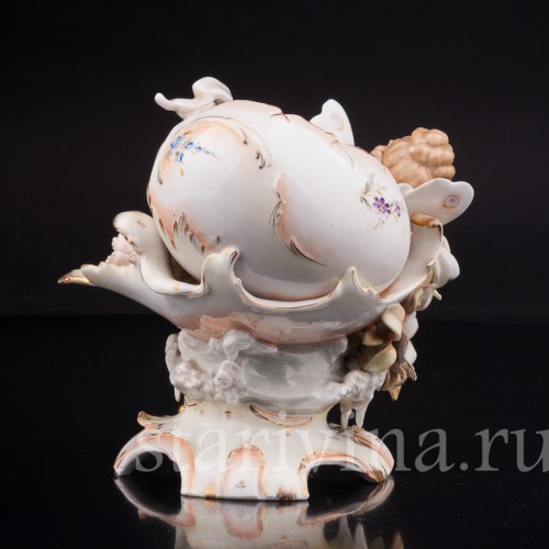 Фарфоровая статуэтка Спящая фея Volkstedt, Германия, кон. 19 в.