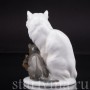 Фарфоровая статуэтка Кошка с котятами, Rosenthal, Германия, 1928 год.