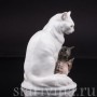 Фарфоровая статуэтка Кошка с котятами, Rosenthal, Германия, 1928 год.