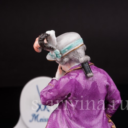 Антикварная статуэтка Смеющийся мальчик, Meissen, Германия, кон.18 - нач.19 вв.