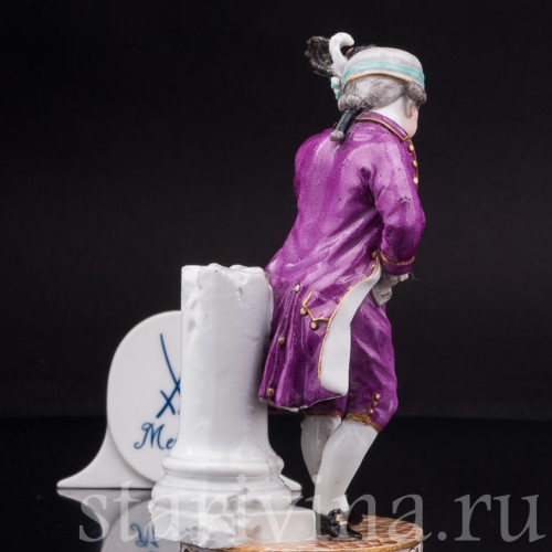 Антикварная статуэтка Смеющийся мальчик, Meissen, Германия, кон.18 - нач.19 вв.