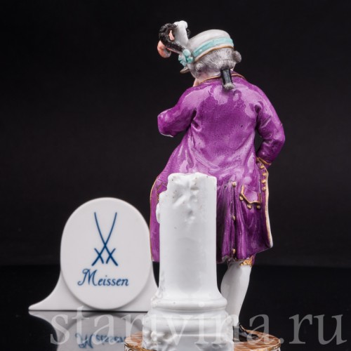 Антикварная статуэтка Смеющийся мальчик, Meissen, Германия, кон.18 - нач.19 вв.