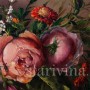 Картина маслом Натюрморт с розами, Германия, вт. пол. 20 в.