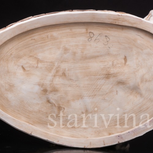 Композиция из фарфора Минутная остановка, Ackermann & Fritze, Германия, пер. пол. 20 в.