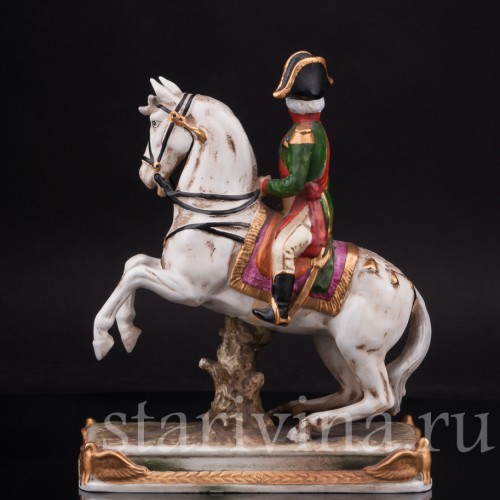Фарфоровая статуэтка всадника Жан-Батист Бессье, Wilhelm Rittirsch, Германия, 1950-1974 гг.