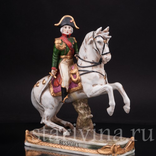 Фарфоровая статуэтка всадника Жан-Батист Бессье, Wilhelm Rittirsch, Германия, 1950-1974 гг.
