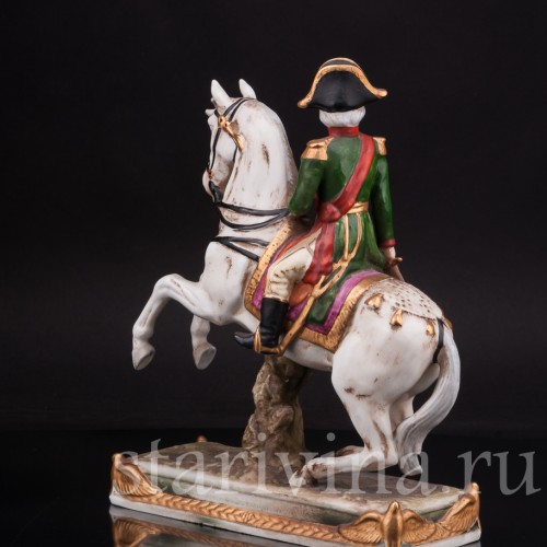 Фарфоровая статуэтка всадника Жан-Батист Бессье, Wilhelm Rittirsch, Германия, 1950-1974 гг.