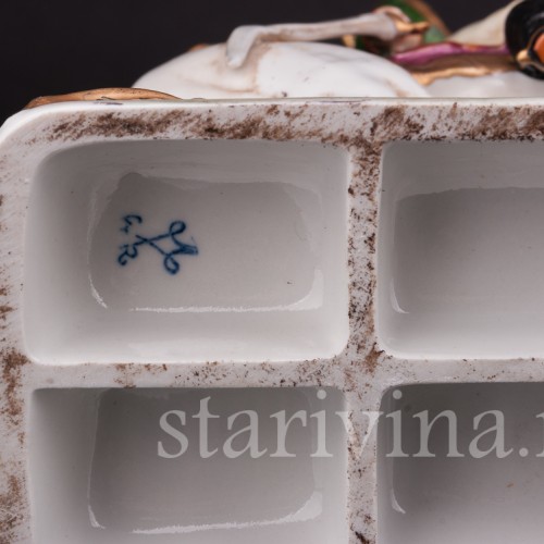 Фарфоровая статуэтка всадника Жан-Батист Бессье, Wilhelm Rittirsch, Германия, 1950-1974 гг.