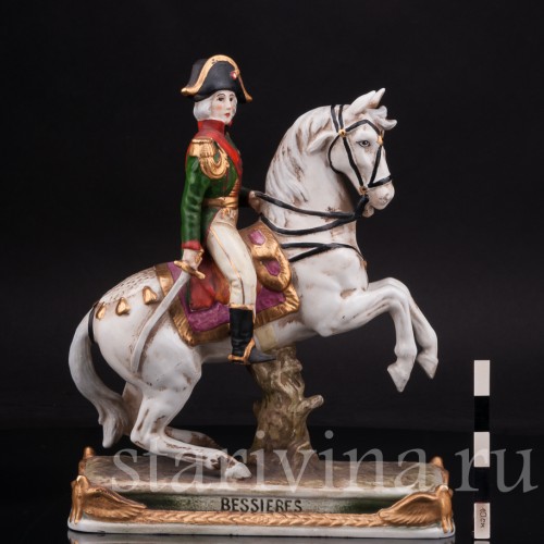 Фарфоровая статуэтка всадника Жан-Батист Бессье, Wilhelm Rittirsch, Германия, 1950-1974 гг.