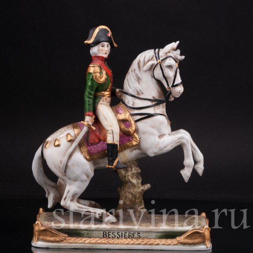 Фарфоровая статуэтка всадника Жан-Батист Бессье, Wilhelm Rittirsch, Германия, 1950-1974 гг.
