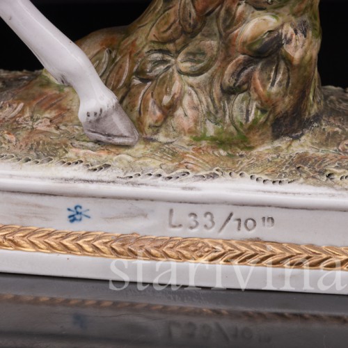 Фарфоровая статуэтка всадника Генерал Пюлли Scheibe-Alsbach, Германия, вт пол. 20 века.