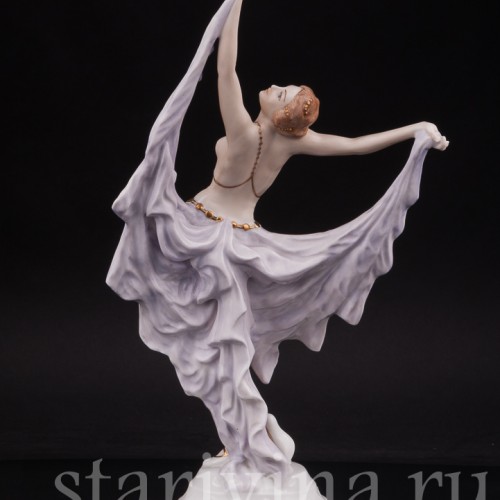 Статуэтка девушки из фарфора Танец, Hutschenreuther, Германия, 1929-39 гг.