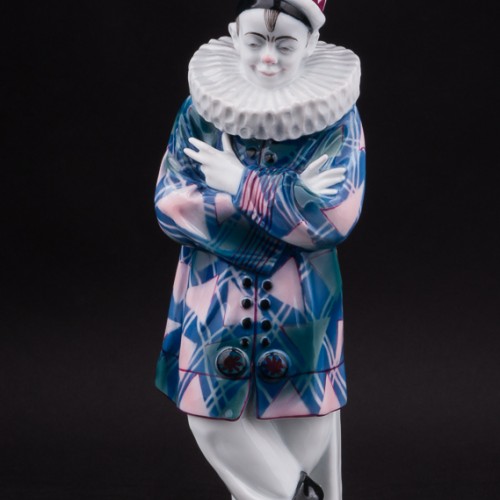 Фарфоровая статуэтка Клоун Karl Ens, Германия, 1920-30 гг.