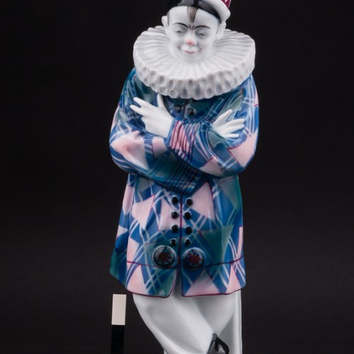 Фарфоровая статуэтка Клоун Karl Ens, Германия, 1920-30 гг.