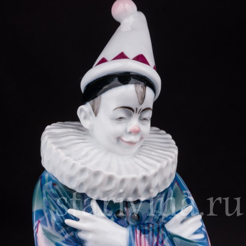 Фарфоровая статуэтка Клоун Karl Ens, Германия, 1920-30 гг.