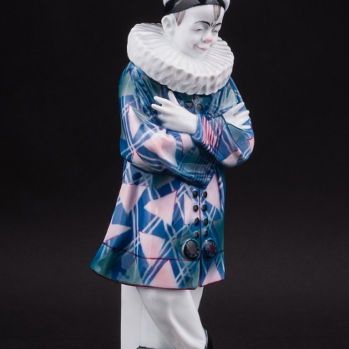 Фарфоровая статуэтка Клоун Karl Ens, Германия, 1920-30 гг.