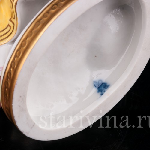 Фарфоровая статуэтка танцовщицы Фанни Эльслер, Volkstedt, Германия, до 1935 г.