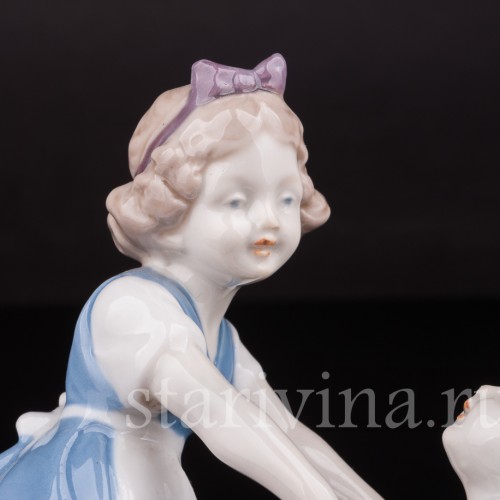 Фарфоровая фигурка Житейская история, Wagner & Apel, Германия, 1951-74 гг.