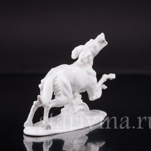 Фарфоровая статуэтка Бегущая собака, Rosenthal, Германия, 1920-30 гг.