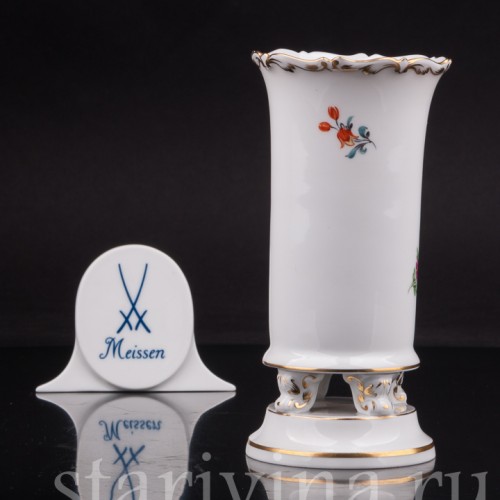 Декоративная фарфоровая Вазочка, Meissen, Германия, 1969 г.